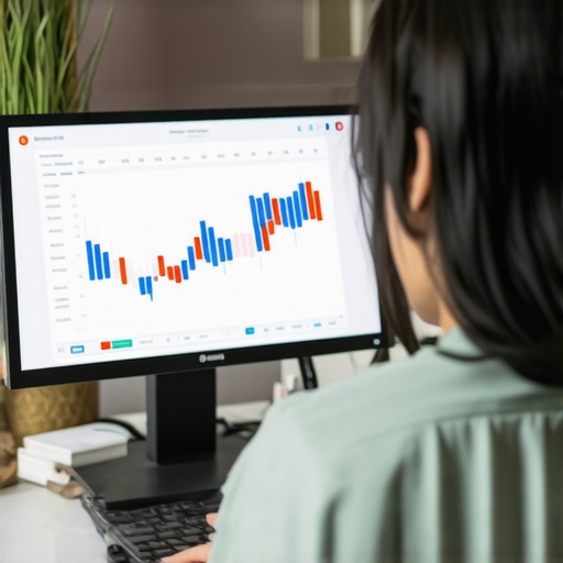 Person reviewing detailed credit report and scores on laptop.