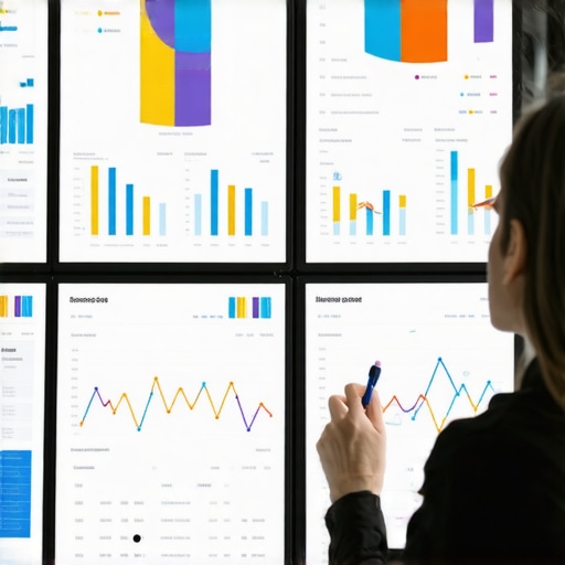 Expert analyzing credit data for strategic improvement. Professional analyzing credit reports and data charts for credit score enhancement.