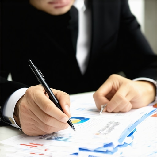 Financial advisor analyzing credit reports to optimize score growth.