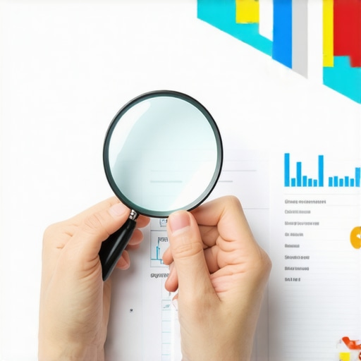 A person analyzing credit reports with a magnifying glass for dispute strategies