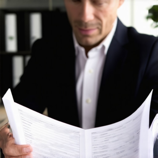 Expert Dispute Review Session Credit expert analyzing credit report for dispute errors.