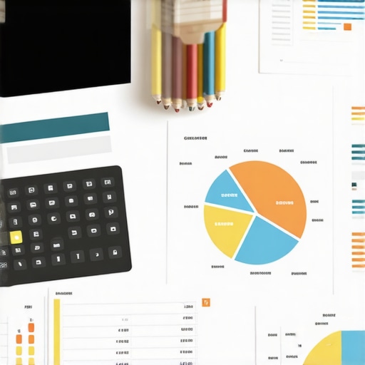 Credit repair expert reviewing credit reports with data analysis tools