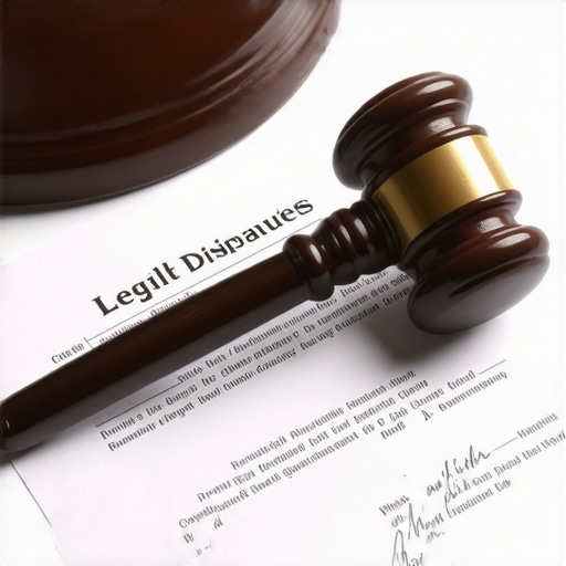 Gavel resting on a credit report, illustrating legal authority in credit repair.