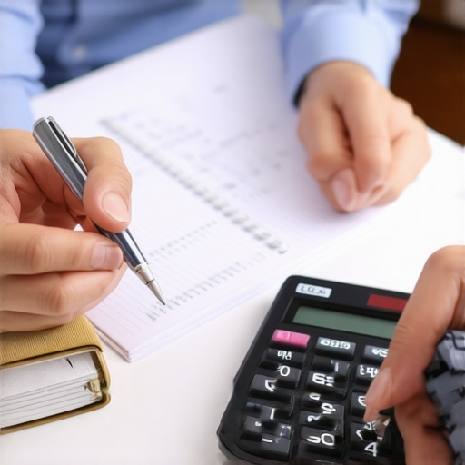 Person analyzing credit reports and financial data to identify errors and opportunities for credit improvement