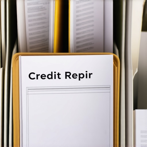 An individual systematically arranging digital folders containing credit report evidence and receipts.