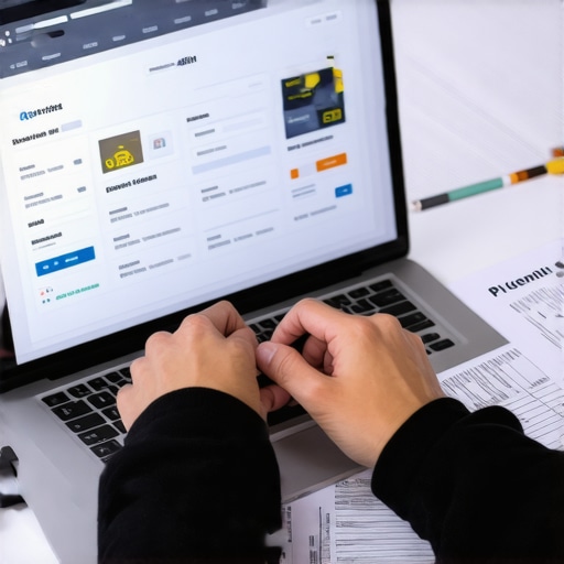 Building Credit with Utility Bills Person analyzing credit report alongside utility bills to showcase credit building strategies.
