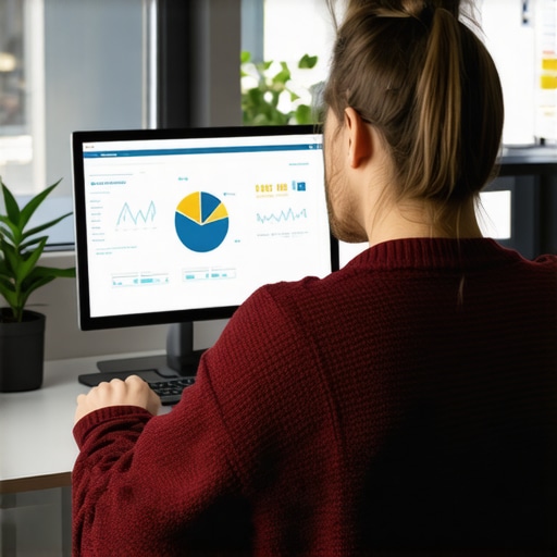 Person analyzing credit reports and financial tools for ongoing credit health.