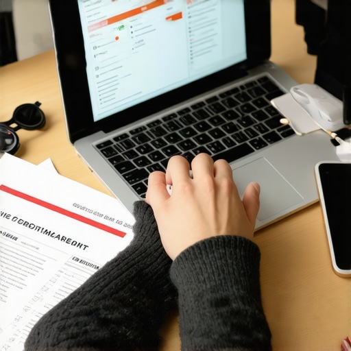 Mastering Credit Maintenance with Essential Tools Credit monitoring person reviewing report