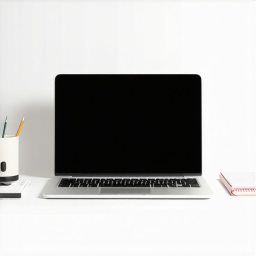 Organized Credit Repair Workspace A person reviewing credit reports with organized files and a laptop for efficient credit dispute management