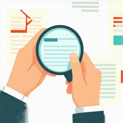 Person examining credit reports with highlighted errors