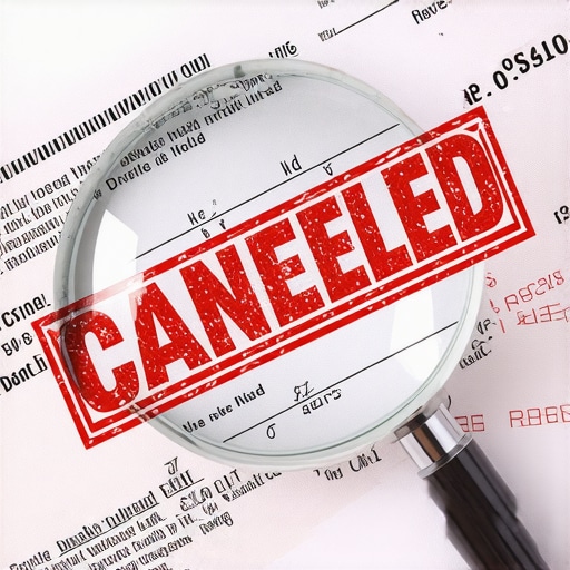 The Canceled Check Strategy for Overturning Verified Mistakes