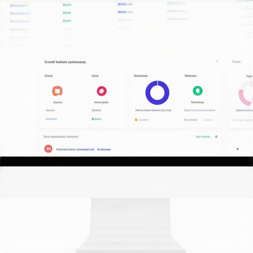 A digital interface showing credit score tracking and dispute management software.