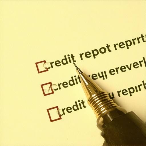 A detailed checklist for disputing credit report errors, emphasizing precision and evidence