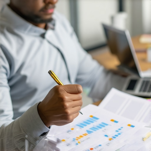Reviewing Credit Reports for Disputes Individual analyzing credit report details to identify errors and prepare disputes