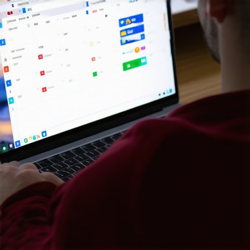 Person setting calendar reminders on a laptop for timely credit card payments
