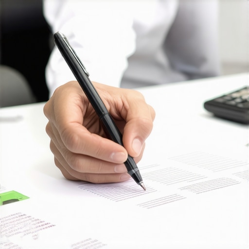 Person drafting a professional goodwill letter to a creditor