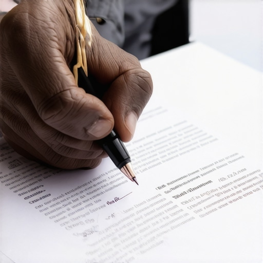 Person preparing dispute letter with supporting documents on desk