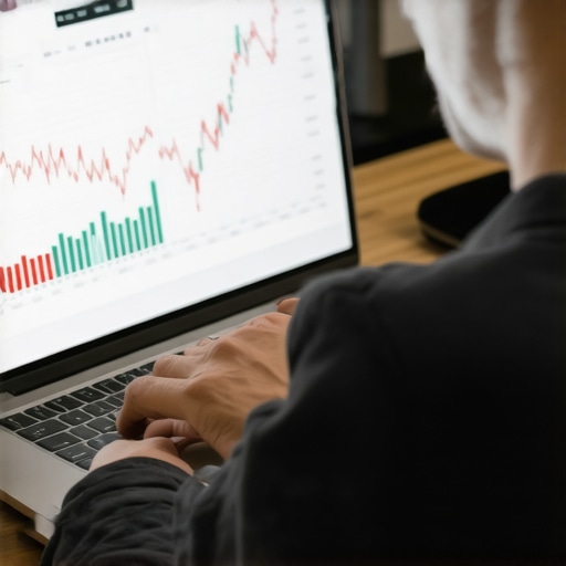 Person analyzing credit reports on laptop to maintain financial health.