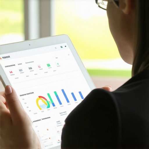 Individual analyzing credit reports for ongoing credit health.