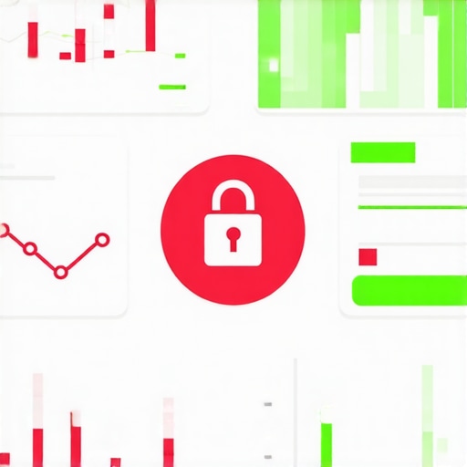 A digital display of FICO score tracking and credit report security tools