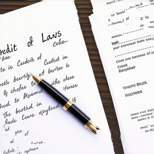 Certified mail receipt and legal notes detailing advanced credit dispute strategies on a wooden desk.