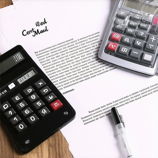 A professional auditing a credit report for hidden errors with a magnifying glass.