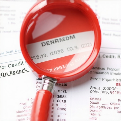 A magnifying glass focusing on the date of last activity on a credit report to identify re-aged debt.