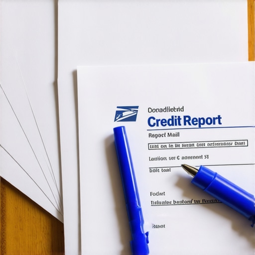 A collection of certified mail receipts used as evidence in a credit repair process to force a manual review.