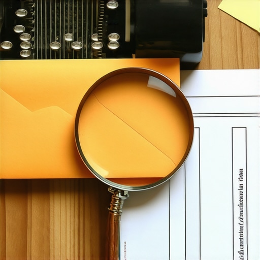 Close up of a manual credit dispute letter and certified mail receipt.