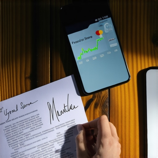 Crafting a personal goodwill letter for credit repair A personalized letter and credit card on a desk representing the goodwill deletion process.