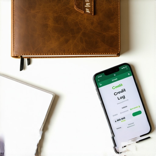 Professional credit score tracking and maintenance setup