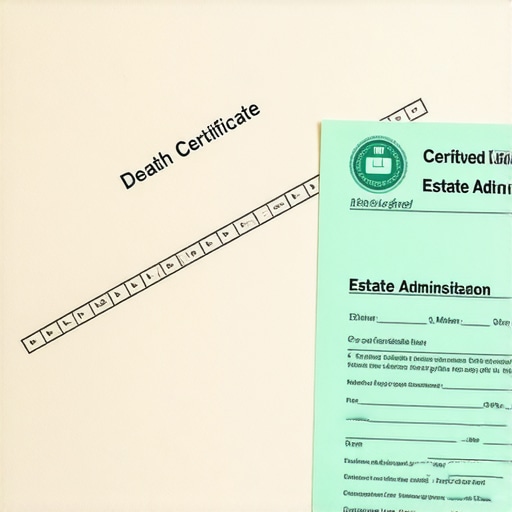 Official documents and certified mail receipts used for credit bureau notification.
