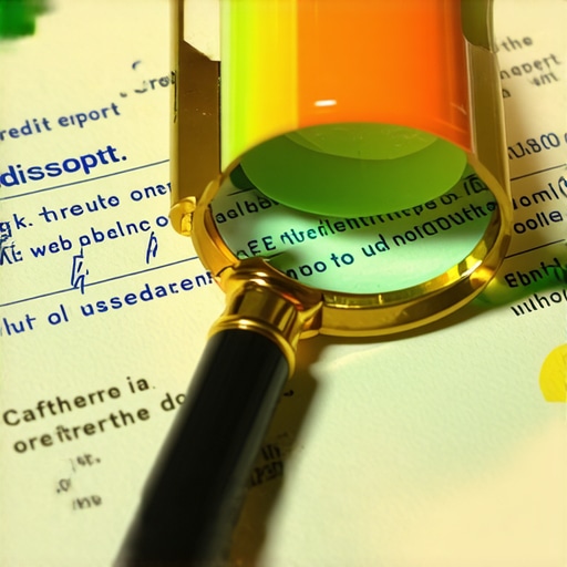 A physical credit dispute letter on yellow paper to bypass AI scanning.