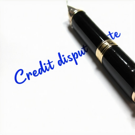 A hand-written dispute letter designed to bypass automated credit bureau scanners.