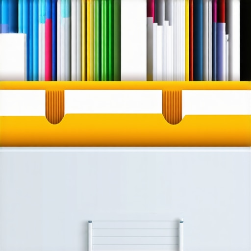 A physical file box containing credit dispute records and paper credit reports for long-term credit maintenance.