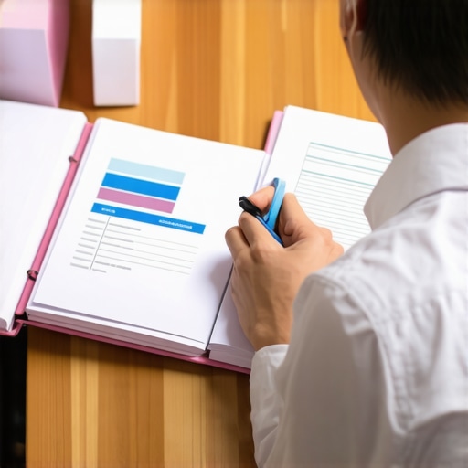 A stack of organized credit documents and identification cards ready for a dispute mailing.