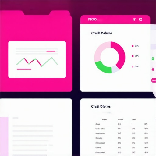 Digital organization tools for long term credit score maintenance and repair