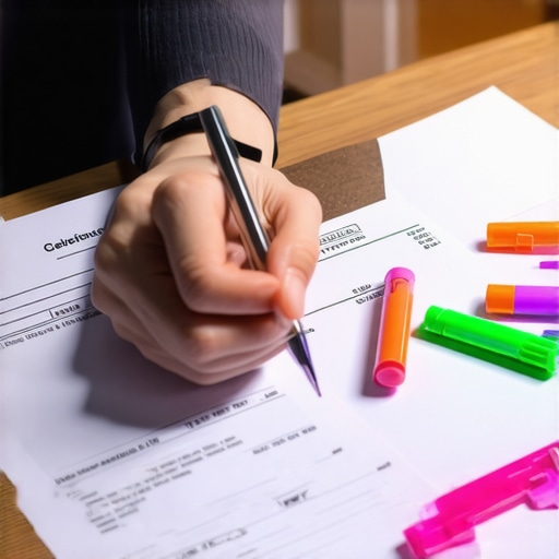 Organizing a physical credit evidence log for manual disputes.