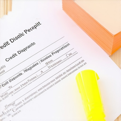 Preparing a Credit Dispute File Organized credit dispute documents and certified mail receipt