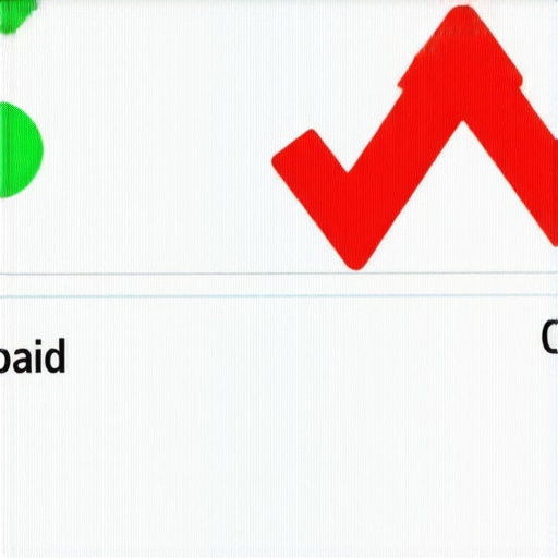 The Paid Collection Scoring Trap Digital credit dashboard showing a paid collection status and a declining score arrow.