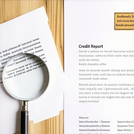 The Power of Physical Credit Dispute Documentation Certified mail receipt and handwritten letter for credit dispute on a desk