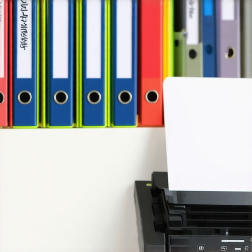 The Ultimate Credit Maintenance Evidence Log A physical binder and digital scanner used for maintaining a credit dispute paper trail.