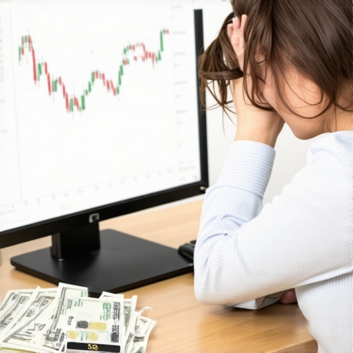 Frustrated consumer watching credit score drop after paying debt.