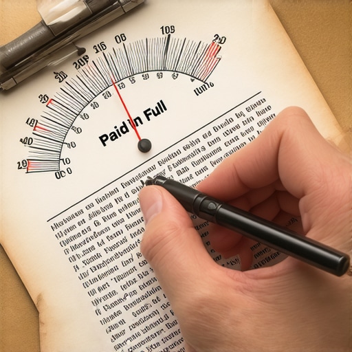 The hidden risks of paying old collections A credit score meter dropping after a debt payment was made