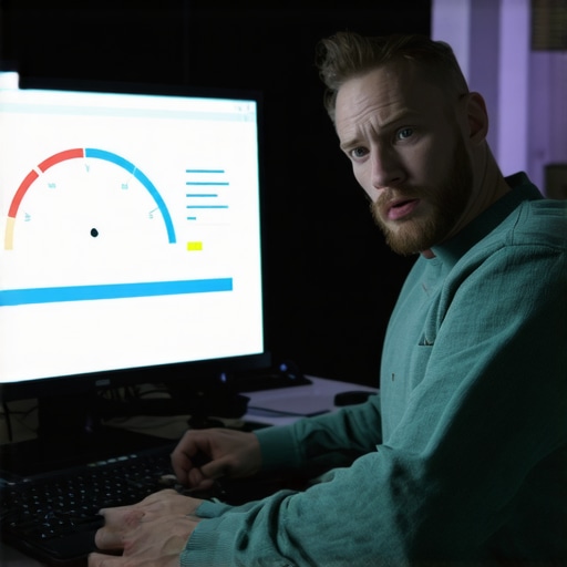 Paper loan statement showing paid off balance next to a screen with a dropping credit score